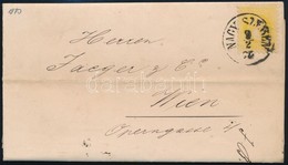 1870 2kr Nyomtatványon 'NAGY SZEBEN' - 'WIEN' - Sonstige & Ohne Zuordnung