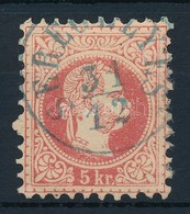 O 1867 5kr Kék ,,SEREGÉLYES' (Gudlin 600p) - Sonstige & Ohne Zuordnung