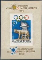 ** 1960 Olimpia (I.) Vágott Blokk (10.000) - Andere & Zonder Classificatie