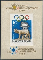 ** 1960 Olimpia (I.) Vágott Blokk (10.000) - Other & Unclassified