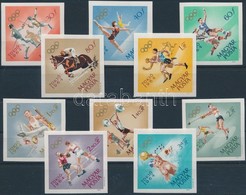 ** 1964 Olimpia (IV.) - Tokió Vágott Sor (4.000) - Andere & Zonder Classificatie
