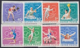 ** 1970 Magyar Olimpiai Bizottság (I.) Vágott Sor (3.500) - Andere & Zonder Classificatie