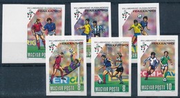 ** 1990 Futball VB Vágott Sor  (4.500) - Andere & Zonder Classificatie