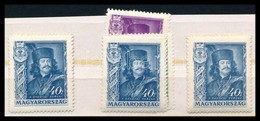 ** 1935 II. Rákóczi Ferenc (I.) 3 Db Sor (10.500) - Sonstige & Ohne Zuordnung