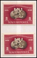 ** 1950 UPU 2 Db Fogazott Bélyeg (16.000) - Andere & Zonder Classificatie