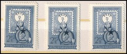 ** 1951 80 éves A Bélyeg 3 Db Sor (12.000) - Andere & Zonder Classificatie