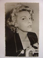 PHOTO ANNEES 1950 - MARIE SABOURET - ACTRICE SOCIETAIRE DE LA COMEDIE FRANCAISE - TIRAGE D'EPOQUE - 8.5cm X 14cm - Famous People