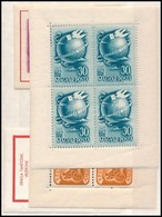 ** 1949-1953 3 Blokk + 3 Kisív (34.000) - Andere & Zonder Classificatie