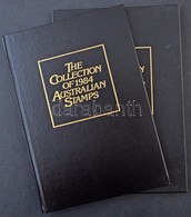 ** Ausztrália és Az Antarktiszi Terület 1984 Bélyeg évkönyv Tokkal, A Bélyegek Külön Berakólapokon Vannak - Other & Unclassified