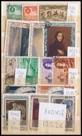 O Szovjetunió 1949-1961 110 Db Klf Bélyeg, Közte Sorok és önálló értékek 4 Lapos Zsebberakóban (Mi EUR 125,20) - Sonstige & Ohne Zuordnung