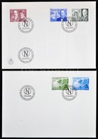 ** Svédország 1946-1989 Nobel-díjasok Gy?jteménye FDC-k és Bélyegek Sok újságcikkel, Történelmi Leírással (Mi EUR 350,-) - Andere & Zonder Classificatie