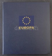 Europa CEPT Falcmentes El?nyomott Lindner Album Csavaros Borítóval 1975-1980 - Andere & Zonder Classificatie