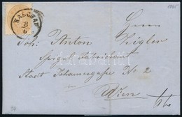 1865 15kr Levélen ,,KASCHAU' - ,,WIEN' - Other & Unclassified