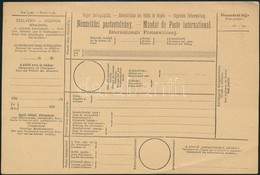 1883 Nemzetközi Postautalvány ?rlap, Használatlan - Sonstige & Ohne Zuordnung
