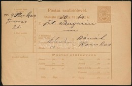 1883 Postai Szállítólevél - Sonstige & Ohne Zuordnung