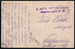 1918 Képeslap / Postcard 'K.u.k. Luftfahrtruppen Fliegerkompagnie Nr. 50.' + 'FP 374' - Sonstige & Ohne Zuordnung