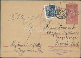 1940 10f Díjjegyes Levelez?lap 'NAGYACSÁD' Postaügynökségi Bélyegzéssel - Sonstige & Ohne Zuordnung