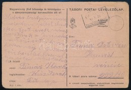 1942 Tábori Postai Levelez?lap ,,IZSÁK' Pályaudvari Levélszekrényb?l - Sonstige & Ohne Zuordnung