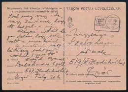 1944 Tábori Levelez?lap ,,EGER' Pályaudvar Szekrényb?l - Andere & Zonder Classificatie
