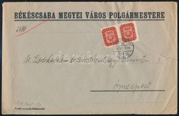 1946 (18. Díjszabás) Távolsági Levél Milpeng?s 2 X 200mP Bérmentesítéssel - Sonstige & Ohne Zuordnung