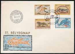 1978 Bélyegnap (51.) - Pannóniai Mozaik Vágott Sor FDC-n (16.000) - Sonstige & Ohne Zuordnung