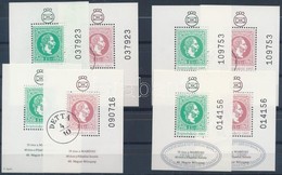 ** 1987/1-2 1867-es Emlékív 3 Db Pár Azonos Sorszámokkal 9 1994/4-5 Gervay Emlékbélyegzéssel Emlékív Pár Azonos Sorszámm - Altri & Non Classificati