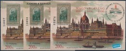 ** 1997/11, 14 Parlament és Millennium 3 Db Emlékív (15.000) - Altri & Non Classificati