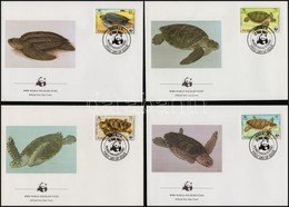 ** 1983 WWF: Tekn?s Sor Mi 541-544 4 Db FDC-n - Other & Unclassified