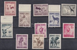 ** 1954 Forgalmi Mi 279-288 + 290 (nagyon Halvány Rozsda) - Altri & Non Classificati