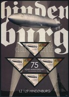 ** 2012 Hindenburg Léghajó Kisív Mi 4125 + Blokk Mi 498 - Sonstige & Ohne Zuordnung