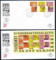 1996 A Jöv? Alakítása Sor + Blokk 2 FDC-n Mi 1596 - 1598 + Mi 50 - Sonstige & Ohne Zuordnung