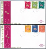 1997 Decemberi Bélyegek Sor  2 FDC-n  Mi 1635 - 1640 - Altri & Non Classificati