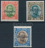 ** 1931 Zeppelin Mi 147-149 - Other & Unclassified