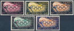 ** 1960 Nyári Olimpia: Róma Sor Mi 200-204 - Sonstige & Ohne Zuordnung