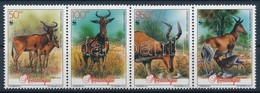 ** 1991 WWF: Antilop Négyescsík + Sor 4 FDC-n Mi 1231-1234 - Altri & Non Classificati