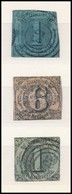 O 1852-1853 Mi 4, 9 I A, 11 (Mi EUR 118,-) - Sonstige & Ohne Zuordnung