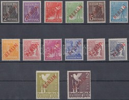 ** 1949 Forgalmi Sor Felülnyomással Mi 21-34 - Altri & Non Classificati