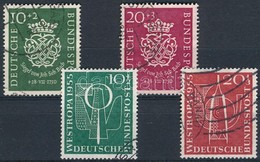 O 1950 Johann Sebastian Bach Halálának 200. évfordulója Sor Mi 121-122 + 1955 Bélyegkiállítás Sor Mi 217-218 (Mi EUR 128 - Sonstige & Ohne Zuordnung