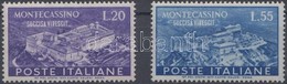 ** 1951 Monte Cassino Sor Mi 837-838 - Andere & Zonder Classificatie