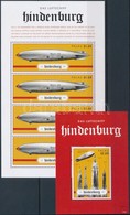 ** 2012 A Hindenburg Léghajó Katasztrófájának 75. évfordulója Kisív Mi 3257 + Blokk Mi 274 - Altri & Non Classificati