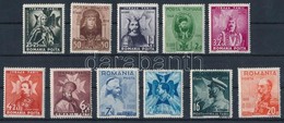 ** 1938 Uralkodók Sor Mi 553-563 - Altri & Non Classificati