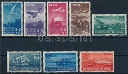 ** 1948 Repülés és Hajózás Sor Mi 1145-1148 + 1149-1152 - Andere & Zonder Classificatie