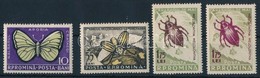 ** 1956 Ártalmas Rovarok Sor Mi 1586-1587 + 1588 A+b - Andere & Zonder Classificatie