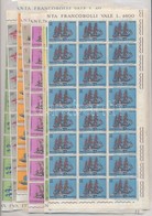 ** 1963 Hajók Sor Teljes ívekben Mi 750-759 (hajtott) - Andere & Zonder Classificatie