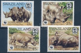 ** 1987 WWF: Orrszarvú Sor + 4 Db FDC Mi 528-531 - Altri & Non Classificati