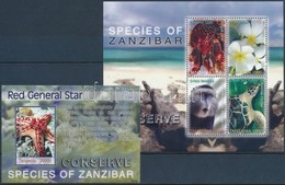 ** 2006 A Zanzibári él?világa Védelme Kisív Mi 4427-4430 + Blokk Mi 600 - Altri & Non Classificati