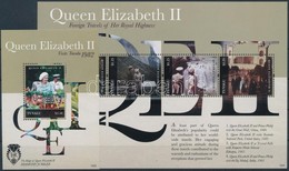 ** 2012 II. Erzsébet Királyn? Utazásai Kisív Mi 1876-1879 + Blokk Mi 195 - Other & Unclassified