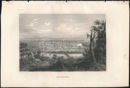 Cca 1840 Illinois Kaskaskia. / Usa, Kaskaskia, Ill.  Etching. Page Size: 23x15 Cm - Prints & Engravings