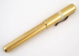 Cca 1900 Régi 18K Aranyozott Tölt?toll A. Morton & Co., Arany Heggyel. / Vintage Fountai Pen With Gold Nib - Altri & Non Classificati