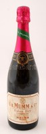 Cca 1960-70 G.H. Mumm Extra Dry Champagne, Reims France,  0,75l - Sonstige & Ohne Zuordnung